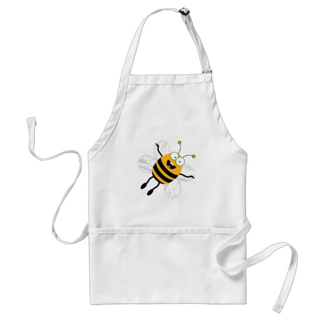 Cartoon Bee Schürze (Vorne)
