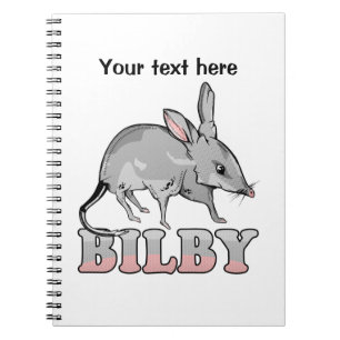 Cartoon Bilby Notizblock