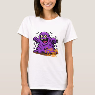 Cartoon Blob - Wird zu Halloween genehmigt T-Shirt