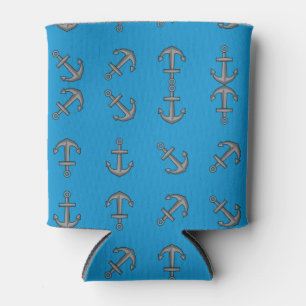 Cartoon Boat Anchor Set Dosenkühler