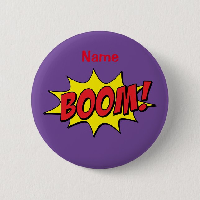 Cartoon Boom Thunder_Cove Button (Vorderseite)