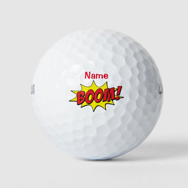 Cartoon Boom Thunder_Cove Golfball (Vorderseite)