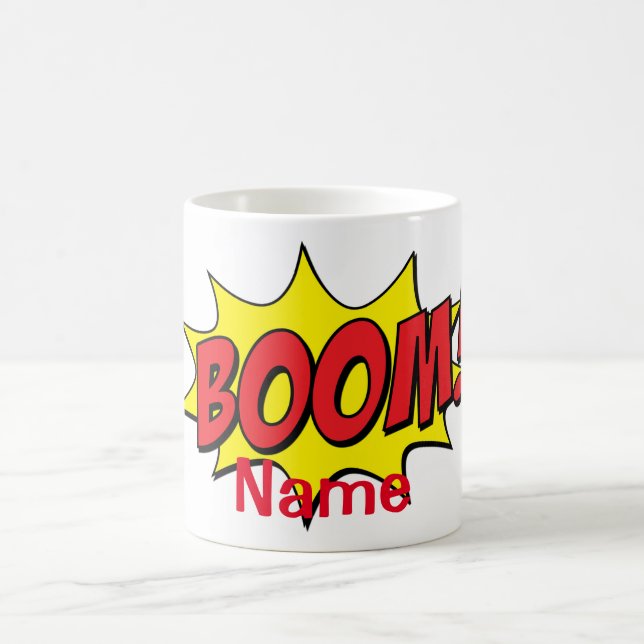 Cartoon Boom Thunder_Cove Kaffeetasse (Mittel)