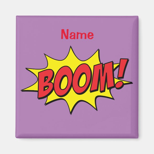 Cartoon Boom Thunder_Cove Magnet (Vorne)