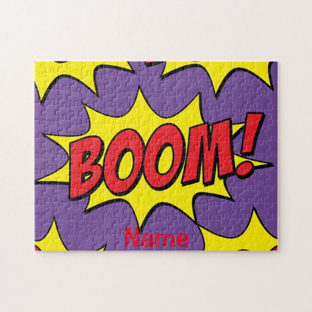 Cartoon Boom Thunder_Cove Puzzle (Horizontal)