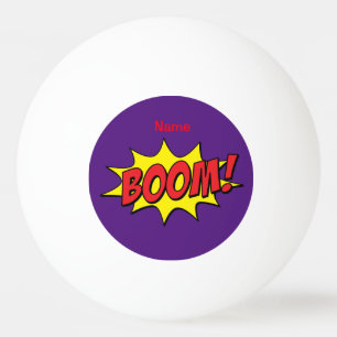 Cartoon Boom Thunder_Cove Tischtennisball