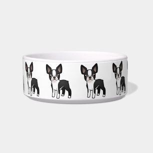 Cartoon-Boston-Terrier Napf
