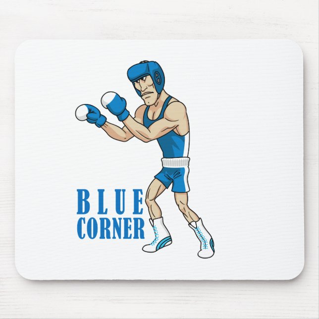 Cartoon Boxer Mousepad (Vorne)