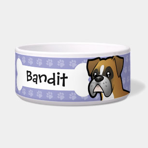 Cartoon-Boxer Napf