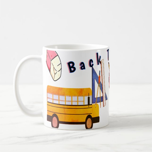 Cartoon Brain Study Tasse - Niedlicher Tea Cup (Links)