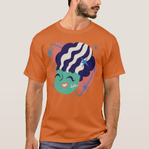 Cartoon-Braut aus dem Mittelalter Frankensteins T-Shirt