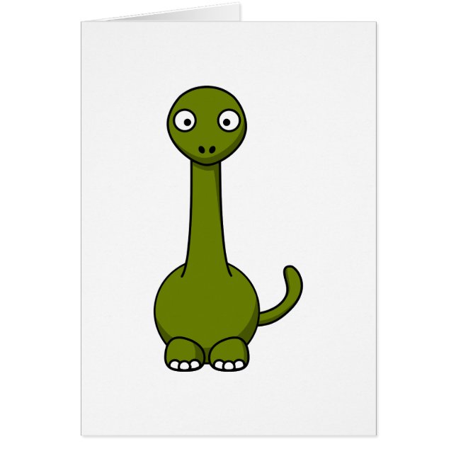 Cartoon Brontosaurus (Vorne)