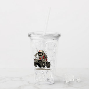 Cartoon-Buggy Acryltrinkbecher