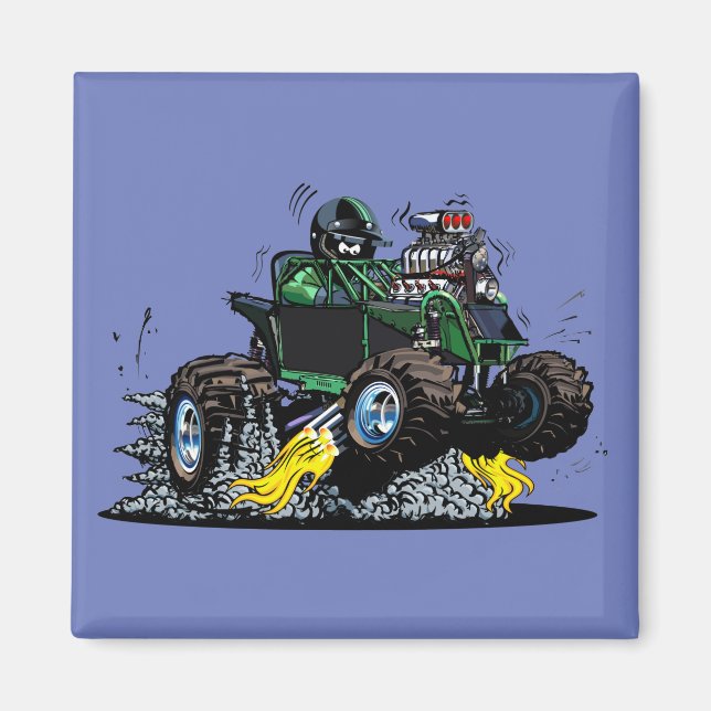 Cartoon Buggy Magnet (Vorne)