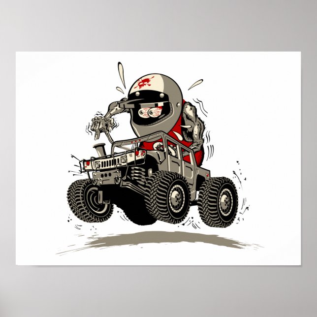 Cartoon Buggy Poster (Vorne)