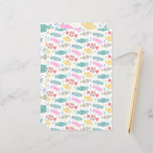 Cartoon bunte festliche Bonbons