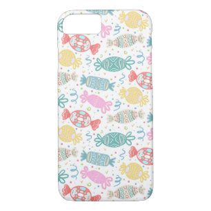 Cartoon bunte festliche Bonbons Case-Mate iPhone Hülle