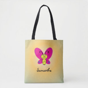 Cartoon Butterfly mit Namen