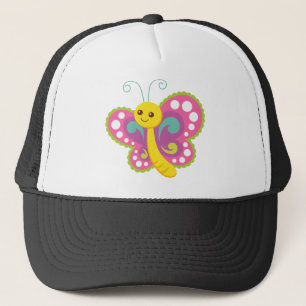 Cartoon Butterfly Truckerkappe