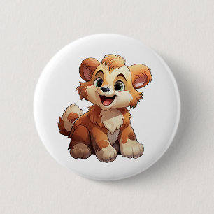 Cartoon Button
