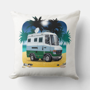 Cartoon Camper Kissen