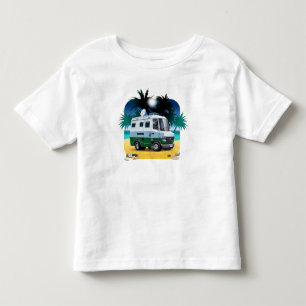 Cartoon Camper Kleinkind T-shirt