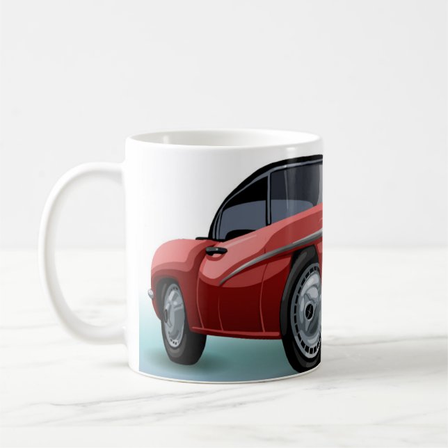 Cartoon Car Designed Mug Kaffeetasse (Links)