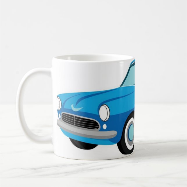 Cartoon Car Designed Mug Kaffeetasse (Links)