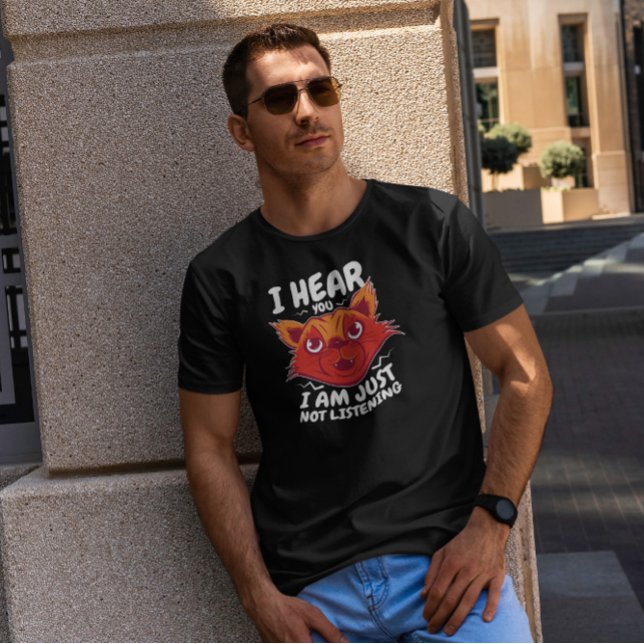 Cartoon Cat Animal Funny T-Shirt (Von Creator hochgeladen)