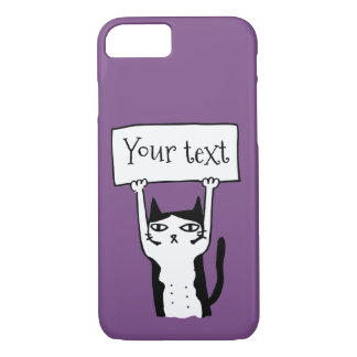 Cartoon Cat Case-Mate iPhone Case