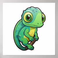 Cartoon Chameleon