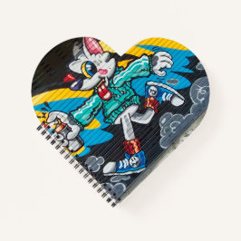 Cartoon Chaos Notebook Notizbuch