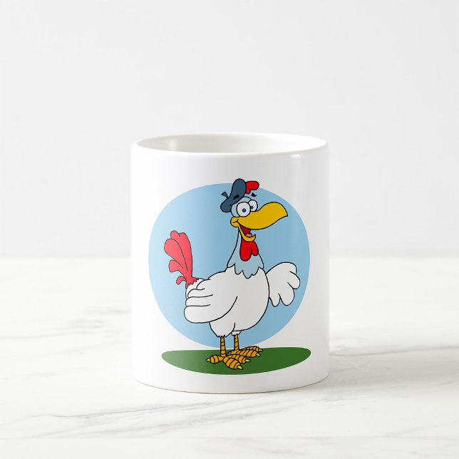Cartoon Chicken Kaffeetasse (Von Creator hochgeladen)
