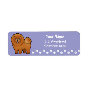 Cartoon-Chow-Chow Chow-Chow