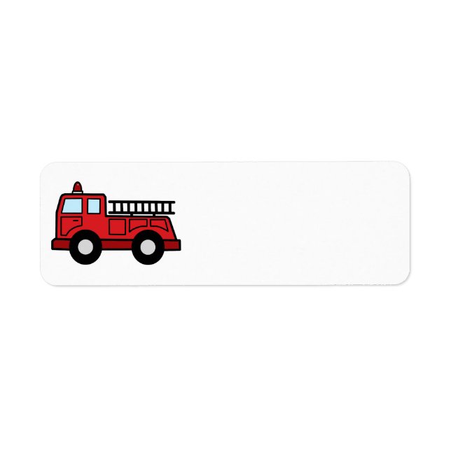 Cartoon Clip Art Firetruck Emergency Vehicle Truck (Vorne)