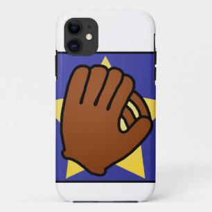 Cartoon-Clip-Art-Sport Baseballhandschuh Goldener iPhone 11 Hülle