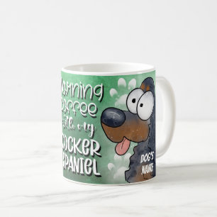 Cartoon Cocker Spaniel Dog Kaffee Tasse, Cup Kaffeetasse