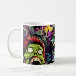 Cartoon Comic Zombies TASSE