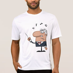 Cartoon Conductor Mens Active T-Shirt