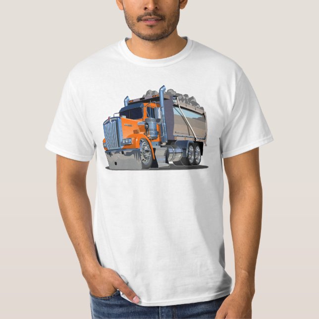 Cartoon cooler Ablagemaschine T - Shirt (Vorderseite)