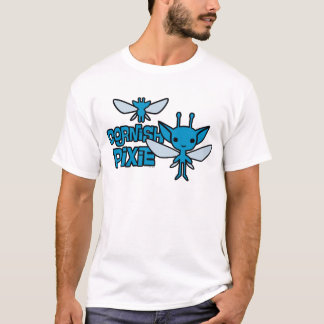 Cartoon Cornish Pixie Character Art T-Shirt