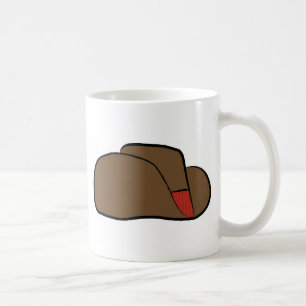 Cartoon Cowboy Hat Kaffeetasse