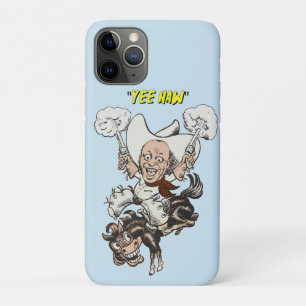Cartoon Cowboy Schießen Pistolen Reiten Kunst Case-Mate iPhone Hülle