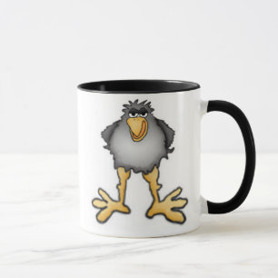 Cartoon Crow-Tasse Tasse