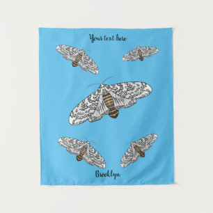 Cartoon-Darstellung von Riesenleoparden Wandteppich