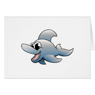 Cartoon-Delphin