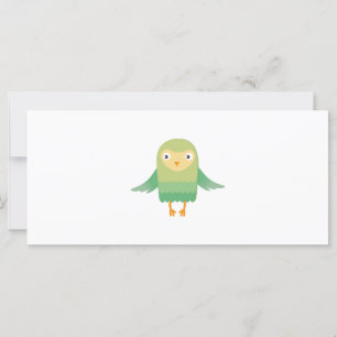 Cartoon der grünen Eule