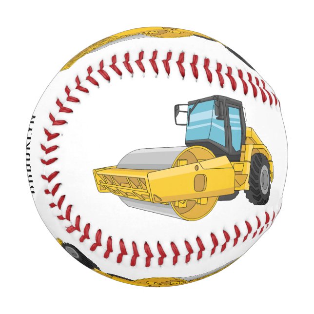 Cartoon der Straßenwalze Baseball (Vorderseite Links)