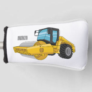 Cartoon der Straßenwalze Golf Headcover