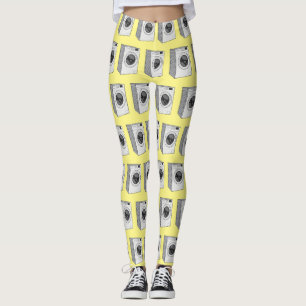 Cartoon der Waschmaschine Leggings